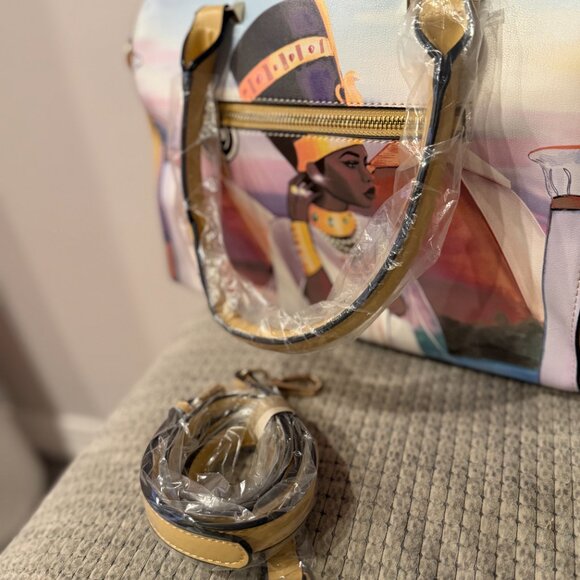 La Philipe Egyptian Paradise Tote - Picture 8 of 9